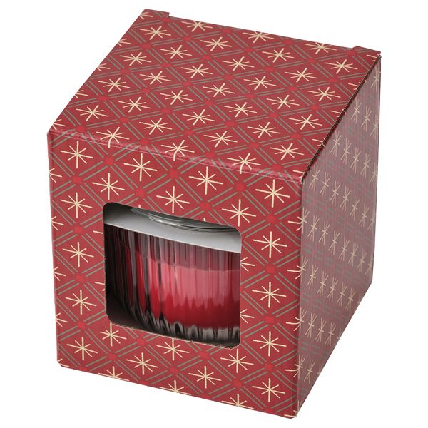 Ароматическая свеча в стакане IKEA VINTERFINT 105.517.89 - схема-чертеж с размерами