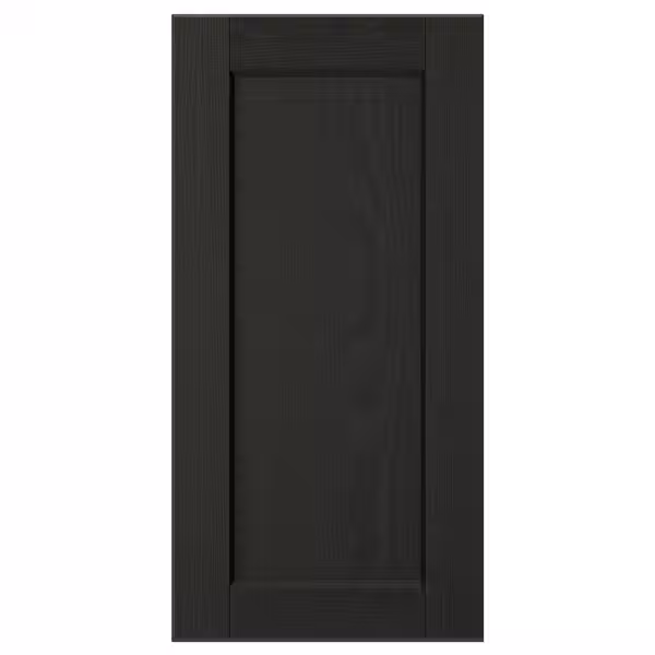 LERHYTTAN Дверь - черная морилка 30x60 см - фото 1