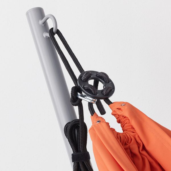 Гамак с опр, серый/бледно-оранжевый IKEA GÅRÖ ГОРЭ / RISÖ РИСЁ 392.493.92 - фото 2