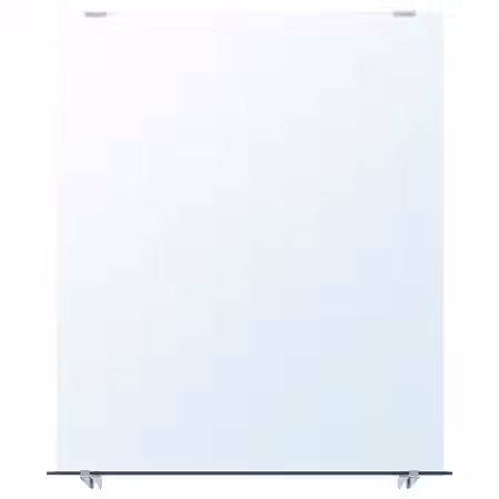 NYSJÖN Зеркало с полкой - белый 50x60 см