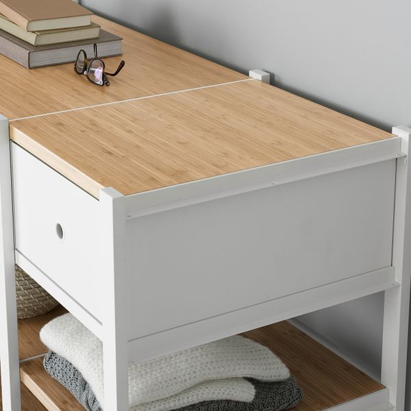 Полка, бамбук 40x51 см IKEA ELVARLI ЭЛВАРЛИ 103.692.38 - схема-чертеж с размерами