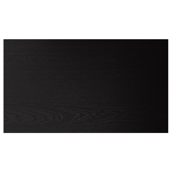 4 панели для рамы раздвижной дверцы ИЛЬСЕНГ, черно-коричневый - фото 1