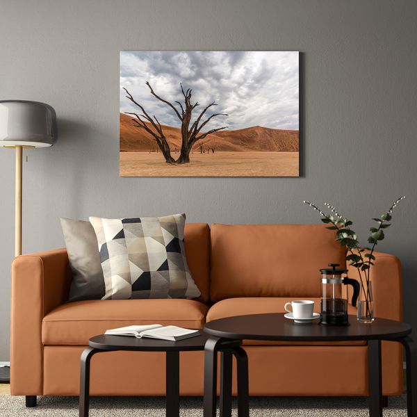 Картина, Дерево в пустыне 100x70 см IKEA PJÄTTERYD ПЬЕТТЕРИД 405.004.30 - фото 2