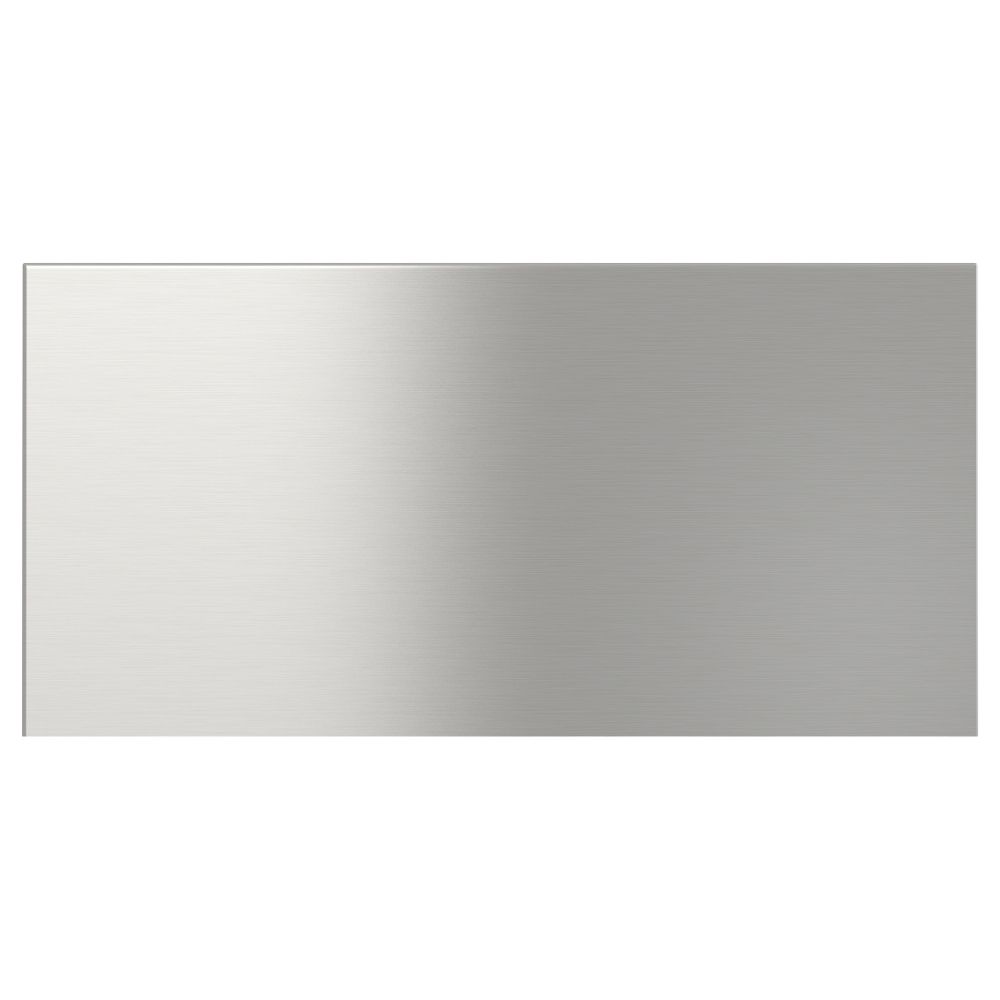 Фронтальная панель ящика ГРЕВСТА, нержавеющ сталь - фото 1