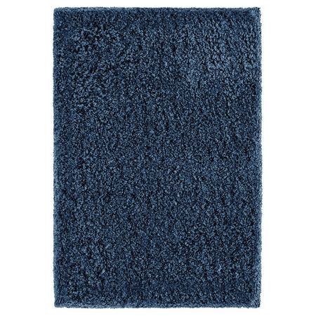 ALMTJÄRN Коврик для ванной - темно-синий 40x60 см
