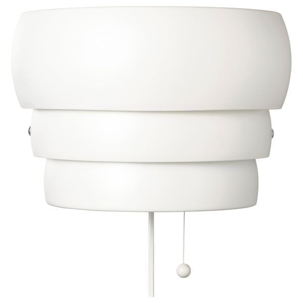 Бра, белый IKEA GRÖNPLYM ГРЁНПЛЮМ 205.046.55 - фото 1