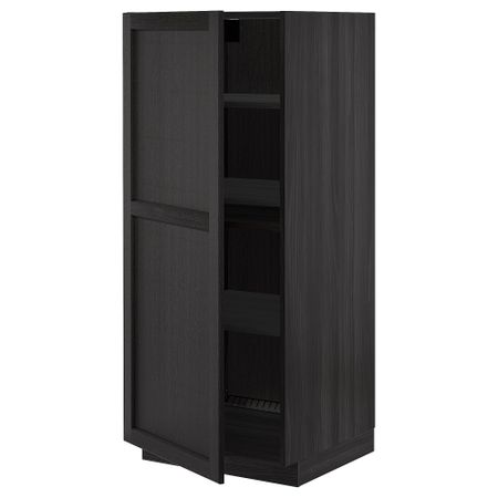 Высокий шкаф с полками IKEA METOD МЕТОД 494.547.92