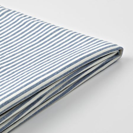 Чехол на стул, Роммеле темно-синий/белый IKEA BERGMUND БЕРГМУНД 604.862.30