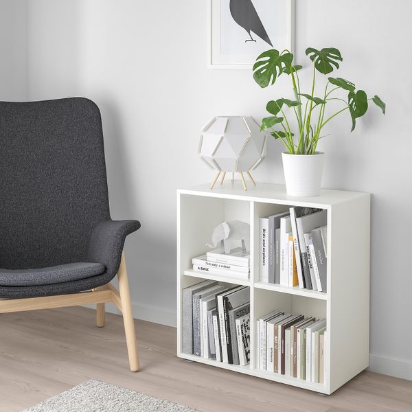 Комбинация шкафов с ножками, белый 70x35x72 см IKEA EKET ЭКЕТ 093.068.74 - фото 2
