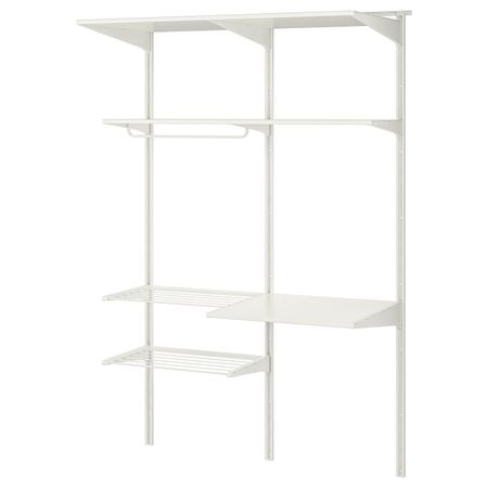 Настенная шина, полки, сушилка IKEA АЛЬГОТ 392.794.59