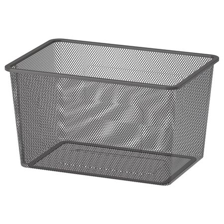 TROFAST Сетчатый контейнер - темно-серый 42x30x23 см