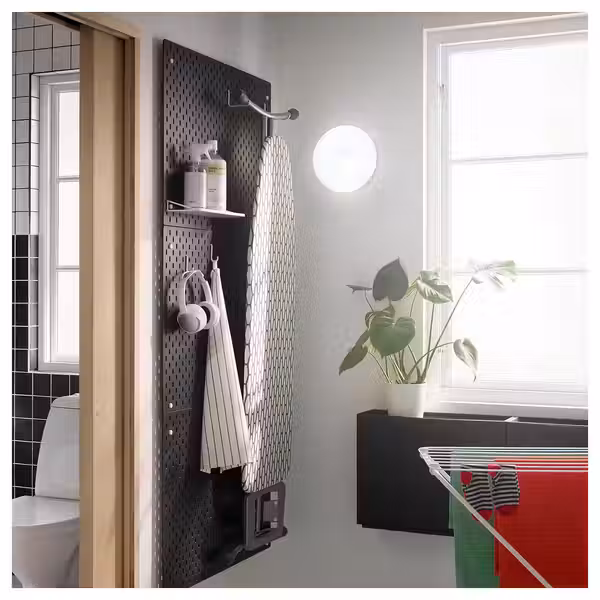 SKÅDIS Настенная панель - чёрный 76x56 см - фото 3