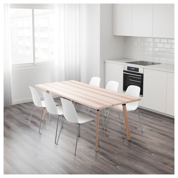 Стол ЮППЕРЛИГ, ясень (200x90 см) - фото 2