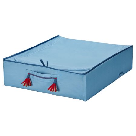 Ящик кроватный ПАЙССЛИНГАР, голубой (50x60 см)