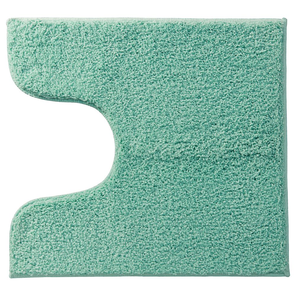 Коврик в туалет ГРОШЁН, зелено-синий (55x60 см) - фото 1