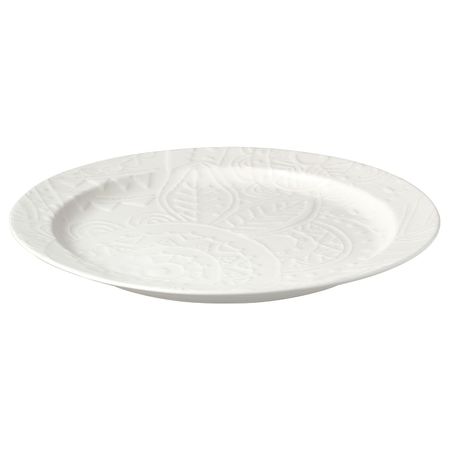 Блюдо, с рисунком, белый, 34 см IKEA ВИНТЕРФЕСТ 704.329.20