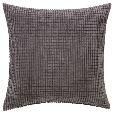 Чехол на подушку, серый 50x50 см IKEA GULLKLOCKA ГУЛЛЬКЛОКА 703.698.48