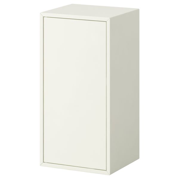 Навесной шкаф с 1 дверцей ВЭЛЬЕ, белый (35x68 см) - фото 1