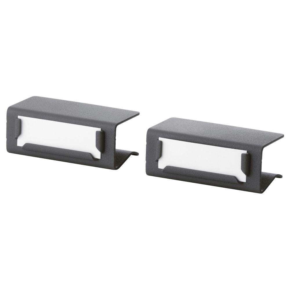 Окошко для этикетки ИВАР, серый - фото 1