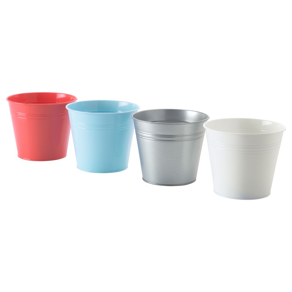 Кашпо СОККЕР, д/дома/улицы, разные цвета (15 см) - фото 1