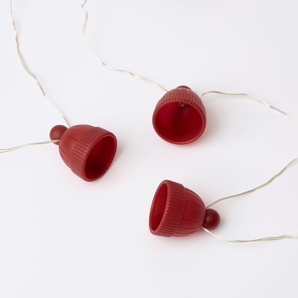 Светодиодная гирлянда, 15 лампочек, с батарейным питанием, шляпа IKEA STRÅLA СТРОЛА 705.627.04 - фото 3