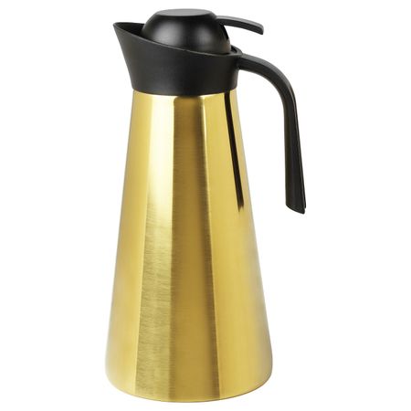 Термос, золотой 1 л IKEA LJUVARE ЛЬЮВАРЕ 904.921.35