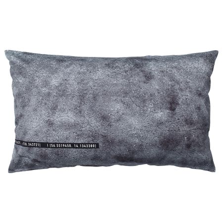 Чехол на подушку СПЭНСТ, темно-серый (65x40 см)