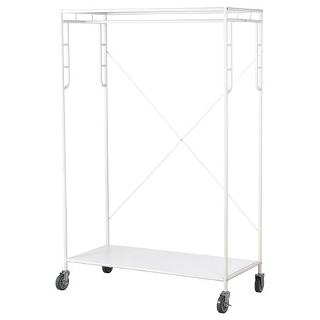 Напольная вешалка, белый 113x50 см IKEA SAMMANKOPPLA САММАНКОППЛА 204.642.30