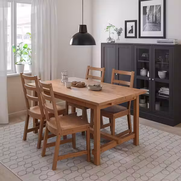 NORDVIKEN / NORDVIKEN Стол и 4 стула - фото 2