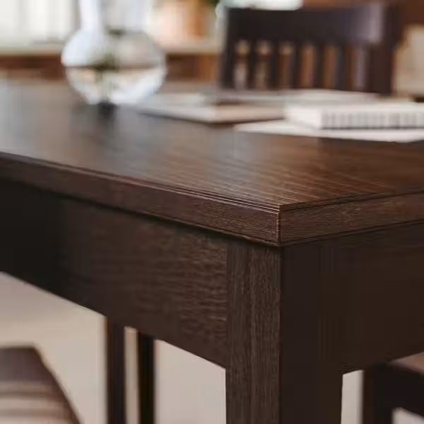 NÄSINGE НЭСИНГЕ / HÖGVED ХЁГВЕД Стол и 4 стула - фото 3