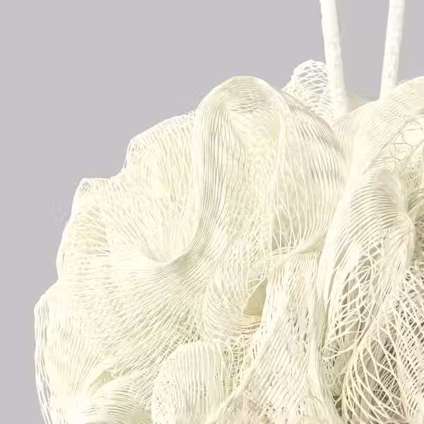 ÅBYÅN Мочалка для тела, 3 шт. - оранжевый/зеленый/белый - фото 4