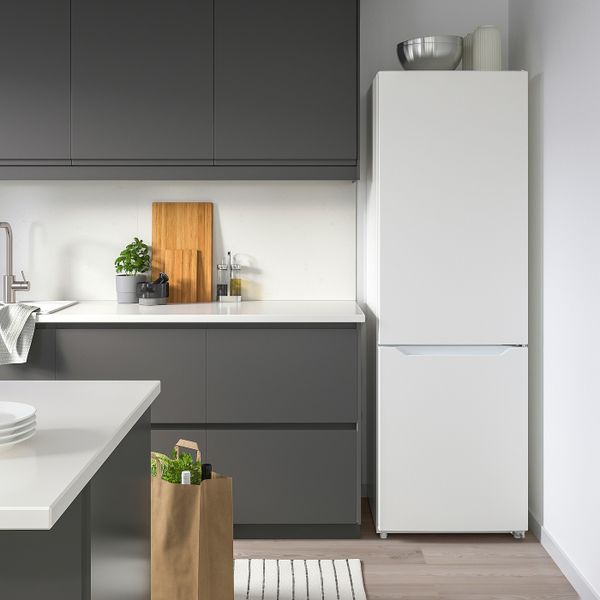 Холодильник морозильник, ИКЕА 300 отдельно стоящий/белый 215/90 л IKEA PÅKALLA ПОКЭЛЛА 404.948.44 - фото 3