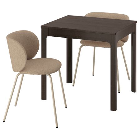 Стол и 2 стула IKEA KRYLBO, EKEDALEN ЛЕН ЭКЕДАЛЕН 195.707.26