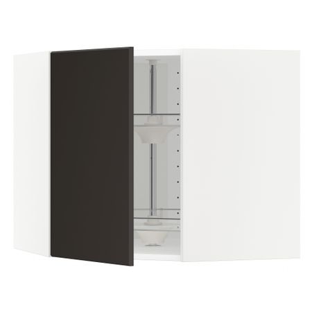 Угловой навесного шкаф с вращающейся секцией, 68x60 cm IKEA METOD МЕТОД 892.118.29