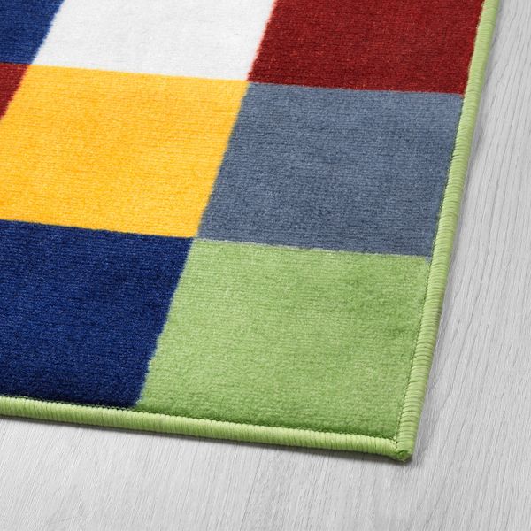 Ковер, короткий ворс, разноцветный, 133x140 см IKEA ЛАТТО 903.783.33 - фото 2