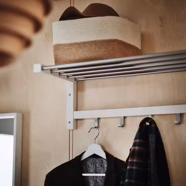 TJUSIG Полка для головных уборов - белый 79 см - фото 3