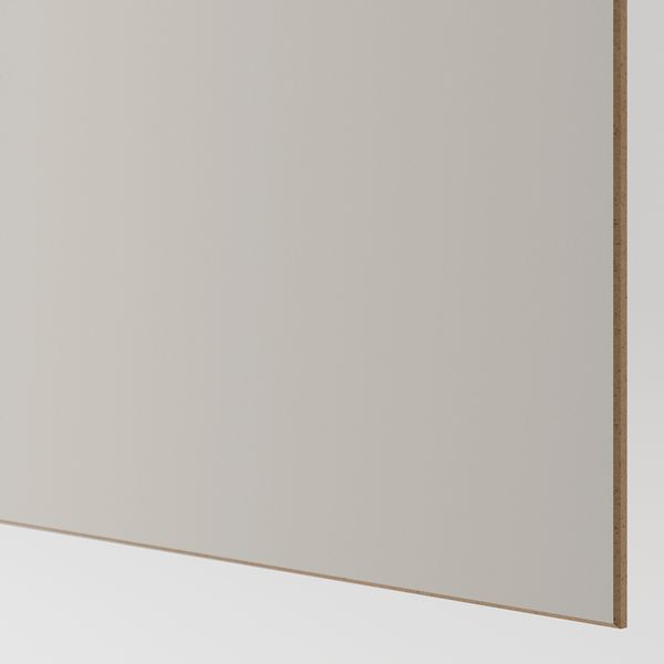 Пара раздвижных дверей, 200x236 см, двусторонний, под дуб светло-серый IKEA MEHAMN МЕХАМН 394.397.83 - фото 3