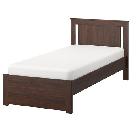Каркас кровати, коричневый/Лурой 90x200 см IKEA SONGESAND СОНГЕСАНД 692.409.17