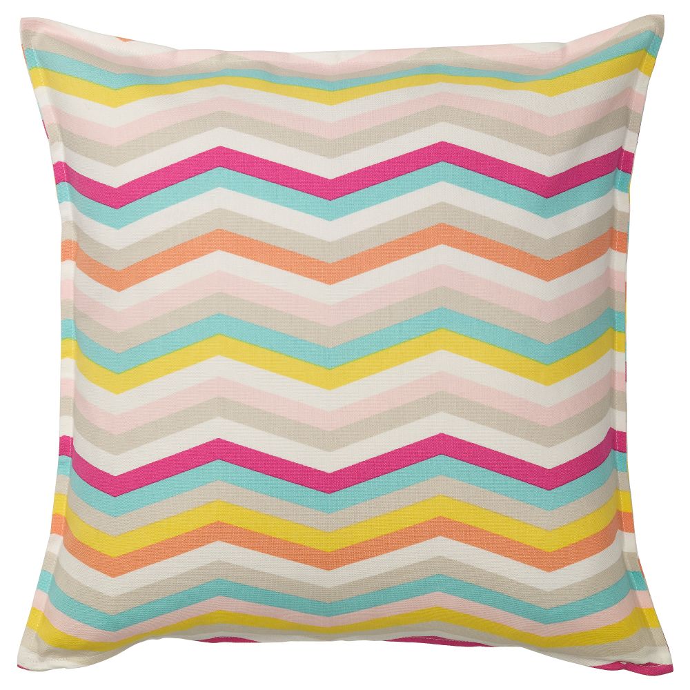 Чехол на подушку СОММАР 2018, зигзаг, разноцветный (50x50 см) - фото 1