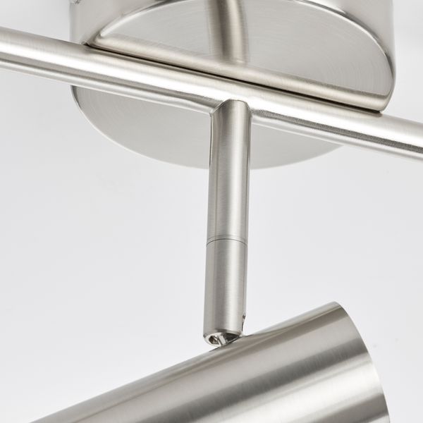 Потолочная шина, 3 лампы, никелированный IKEA VIRRMO ВИРРМО 104.690.92 - схема-чертеж с размерами