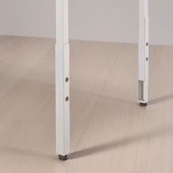 UTVISNING УТВИСНИНГ Геймерский стол с полкой - под ясень/белый 120x60 см - фото 9