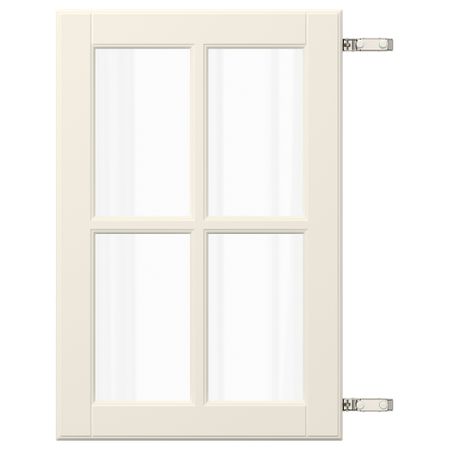 Дверца с петлями, 40x60 см, белый с оттенком IKEA BODBYN БУДБИН 594.673.84