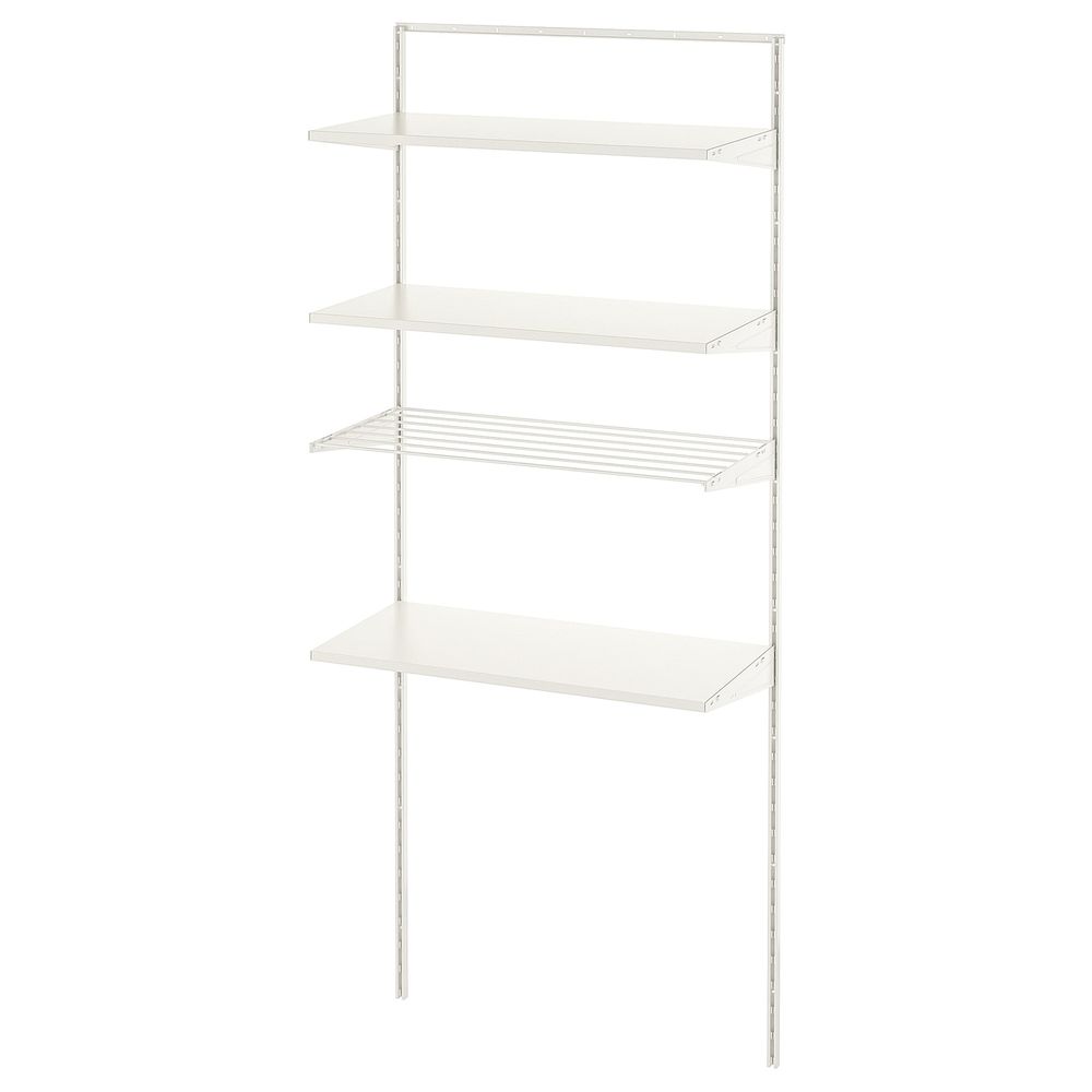 Комбинация для прачечной, белый 82x40x201 см IKEA BOAXEL БОАКСЕЛЬ 293.855.73 - фото 1