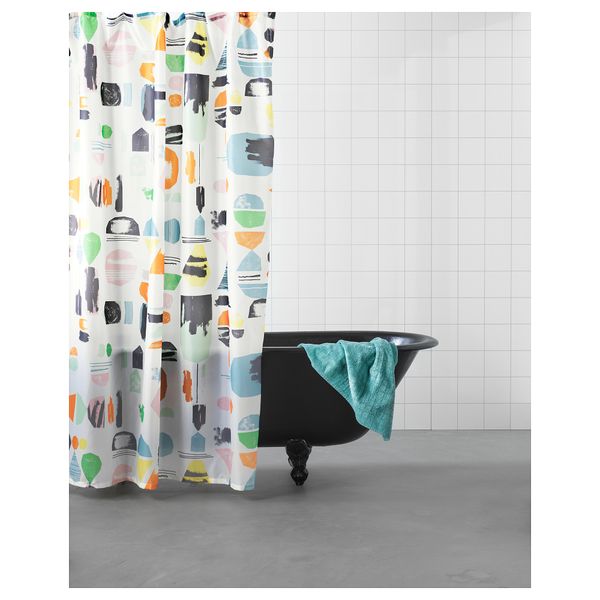 IKEA в интерьере ванной - схема-чертеж с размерами