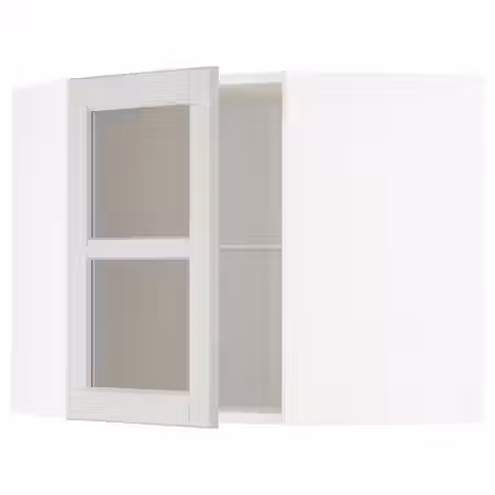 METOD Углов навесн шк с полками/сткл дв