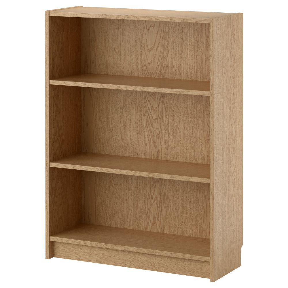 Стеллаж БИЛЛИ, дубовый шпон (80x28x106 см) - фото 1