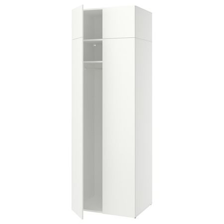 LASTARE Гардероб, комбинация - белый 80x62x237 см