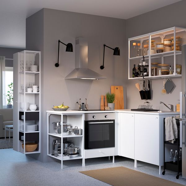 Угловая кухня, белый IKEA BEGIVENHET БЕГИВЕНХЕТ 993.379.27 - фото 3