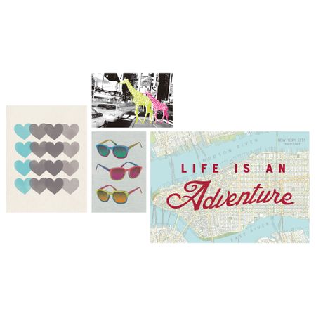 Открытка БИЛЬД, Жизнь – это приключение