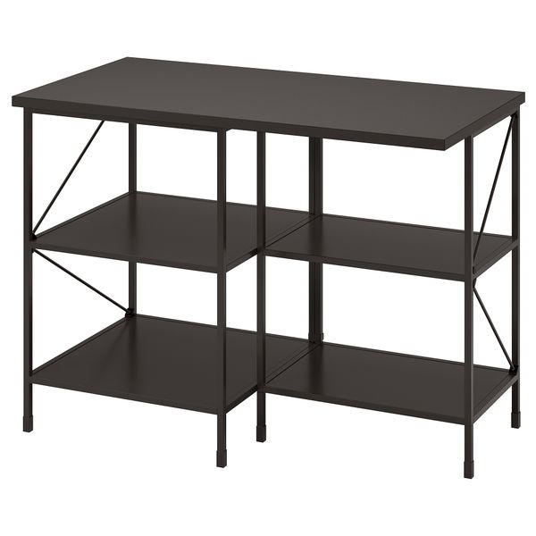 Кухонный островок, 123x63.5x91 см, антрацит IKEA ENHET 993.315.72 - фото 1